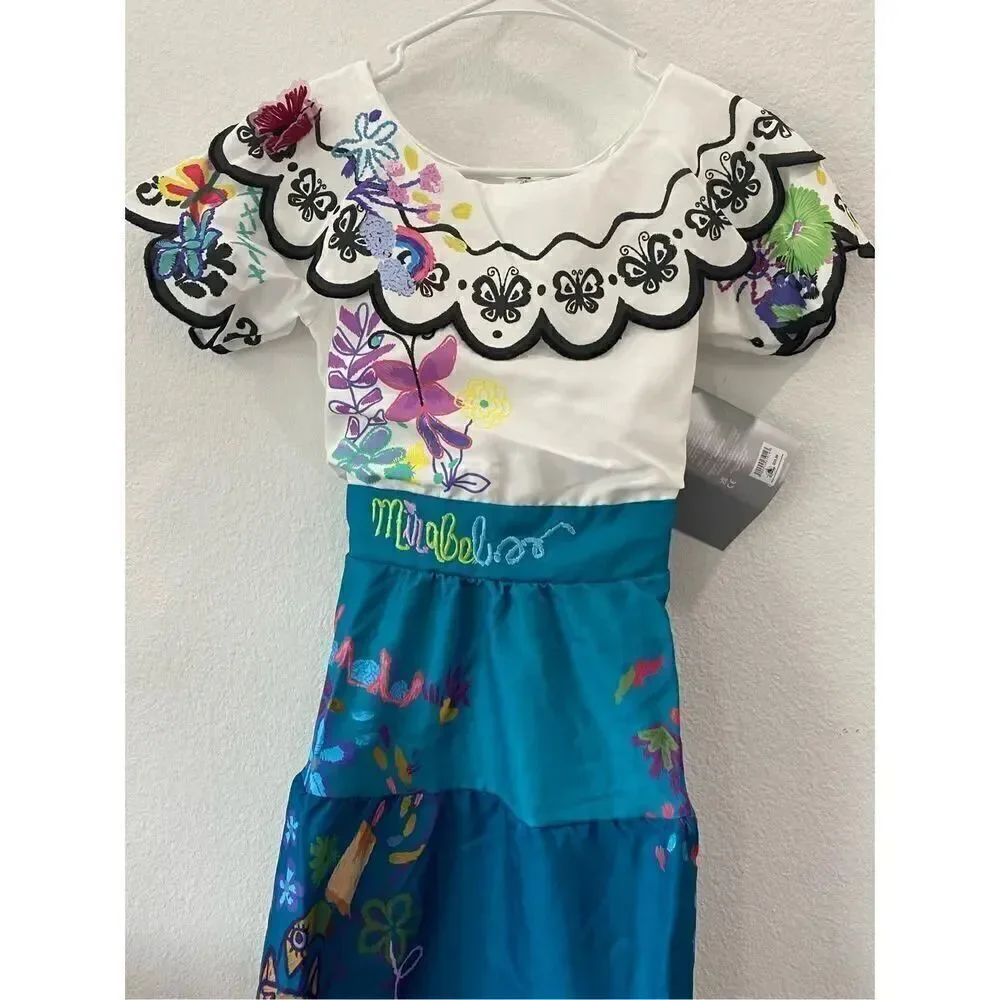 Disneys Mirabel Costume Size 9/10 - Picture 3 of 14